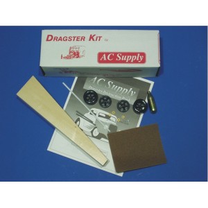 Metric/LSRAV Basswood Co2 Dragster Kit - ACM150