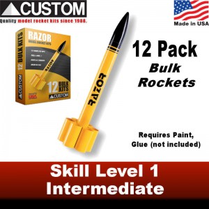 Razor Rocket Kit - (12 pk) - Custom 70003 Razor Rocket Kit - (12 pk) - Custom 70003
