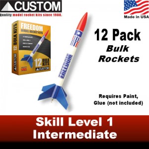Freedom Rocket Kit - (12 pk) - Custom 70005- 