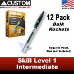 Game Over Rocket Kit  - (12 pk)  - Custom 70012
