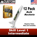 Custom Bulk Pack - 12 pack - Galaxy Taxi Rocket Kit