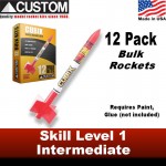 Custom Bulk Pack - 12 pack - Cubix Rocket Kit