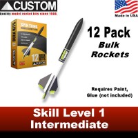 Custom Bulk Pack - 12 pack - Spin Thing Rocket Kit