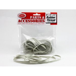 Guillows Rubber Thread 96" x .03" x 3/16" - GUI 121