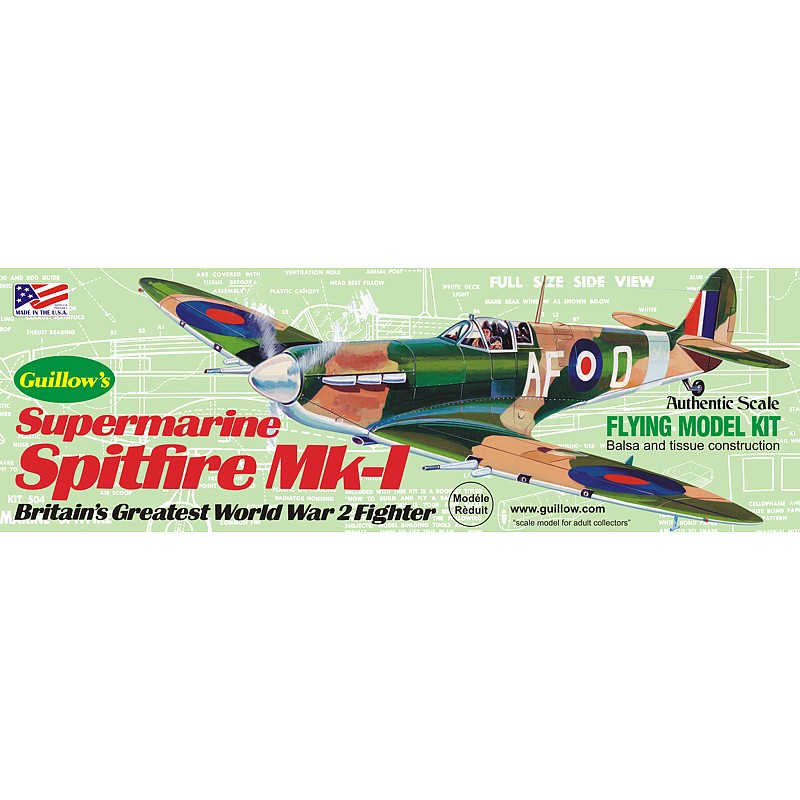 Supermarine Spitfire Supermarine Spitfire Model Airplane Kit AC Supply