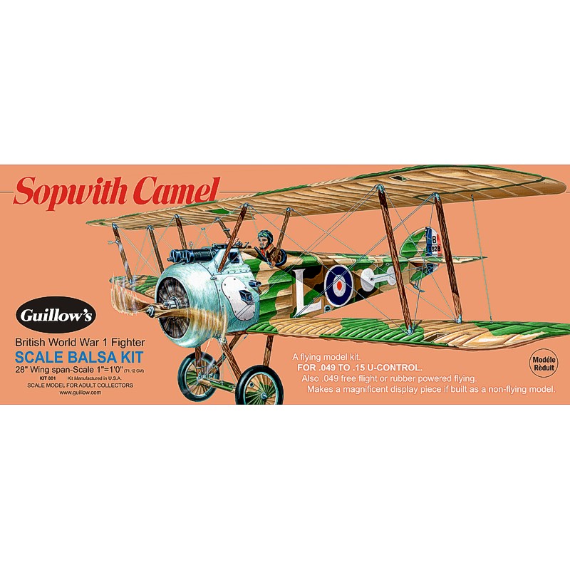 Guillow's Balsa Wood Plane - Camppacs