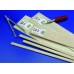 3/32" x 1/4" Basswood Strips 24" Length - pkg (42) - Mid4036