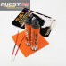 Quest 6124 -  B6-6W Q-Jet  - 18MM White Lightning Composite Model Rocket Motors (2)