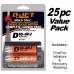 Quest 6464  -  D16-4FJ  (25pk) Q-Jet - 18MM Black Maxx Composite Rocket Motors