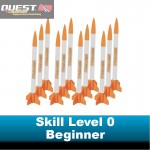 Quest 5483 -  12 pack - Starhawk Rocket Kit