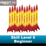 Quest 5495 -  12 pack - Astra III Model Rocket Kit