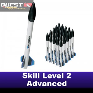 Courier Model Rocket Kit - (25 pk) - Quest 5596