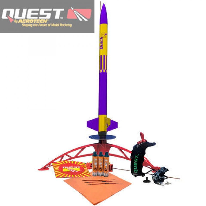 Quest Q-Jet™ C12-8FJ Black Max Complete 2-Motor Launch Pack