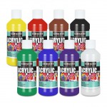 8 Piece Assortment 8oz Acrylic Paint  - Sargent Art 2308