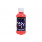 Flourescent Red 8oz Acrylic Paint  - Sargent Art 2220