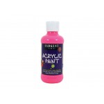 Flourescent Pink 8oz Acrylic Paint  - Sargent Art 2229