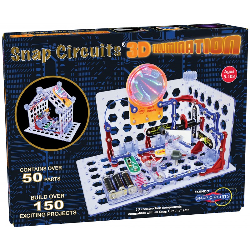 Electronic Snap Circuits Snap Circuits 3D Illumination SC 3Di AC Supply