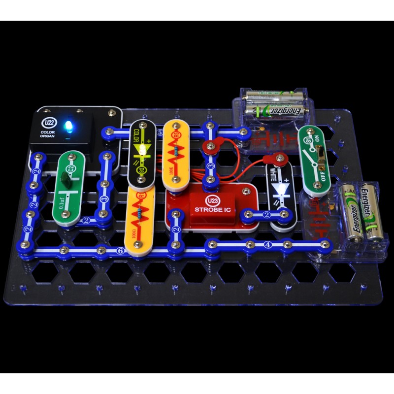 Snap Circuits Arcade, Elenco