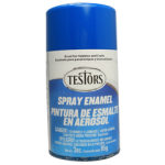 Testors Enamel Spray 3oz  Bright Blue Gloss - Tes1210