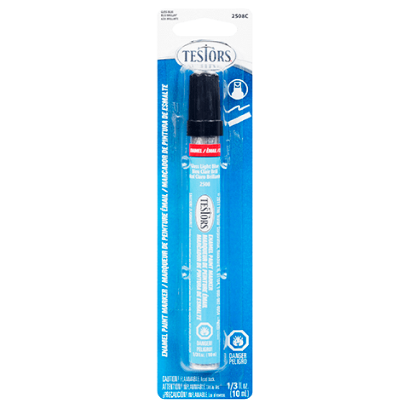 Testors Enamel Paint Marker, Gloss Light Blue Testors AC Supply