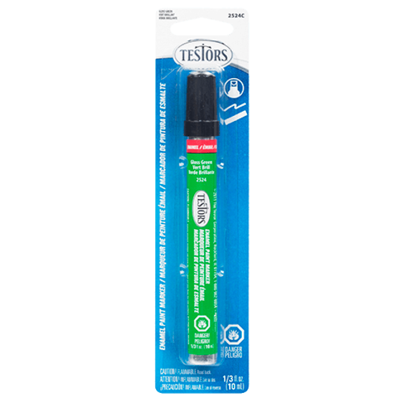Testors Enamel Paint Marker, Gloss Green Testors AC Supply