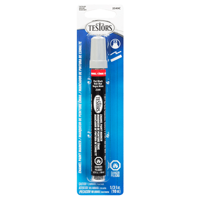 Testors Enamel Paint Marker - Gloss Black