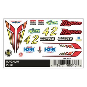 Pinecar Magnum Dry Transfer Decals - WOO310