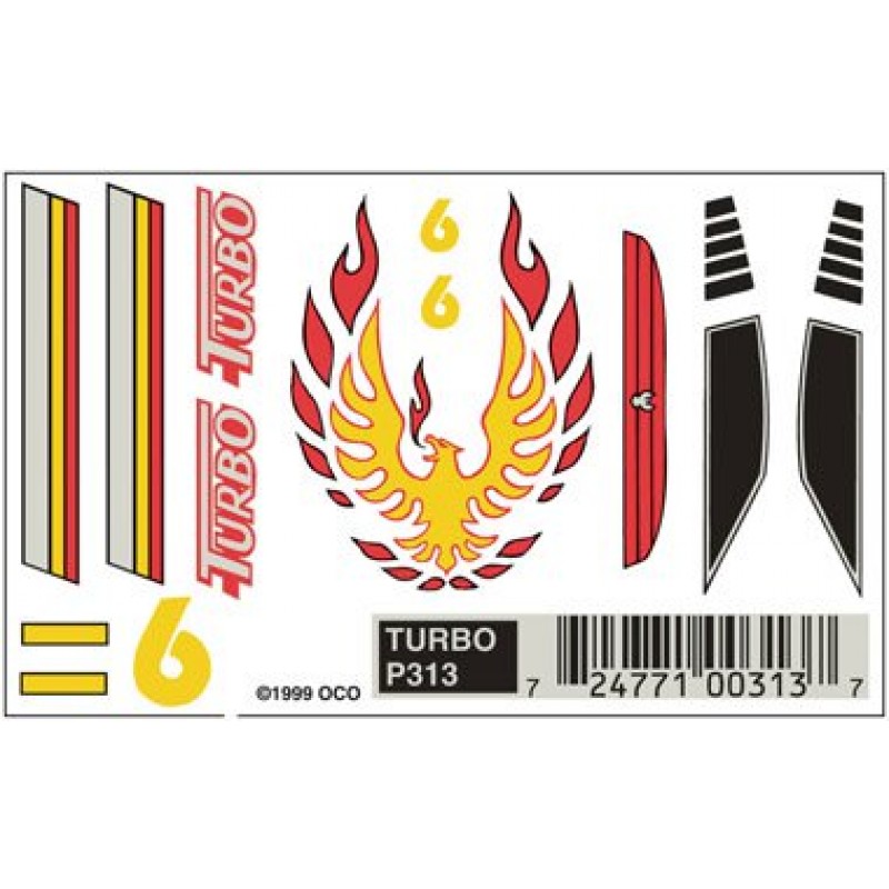 Pinewood Derby and Dragster Decals