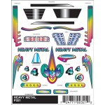 Pinecar Heavy Metal Decals - WOO321