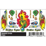 Pinecar Snake Eyes Decals - WOO324
