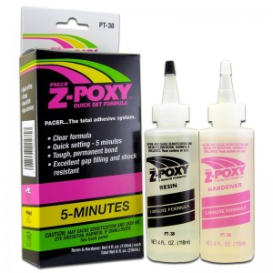 Zap 8oz 5 min epoxy   -  Zap PT-38