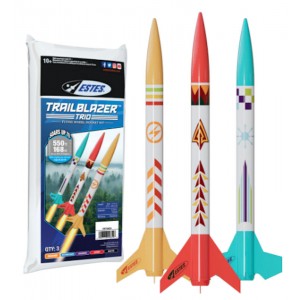 Trailblazer Trio Model Rocket Kit  - Estes 0654