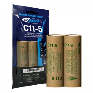 Estes 10026 - C11-5 Model Rocket Engines (2) - NEW BAGGED VERSION Estes 10026 - C11-5 Model Rocket Engines (2) - NEW BAGGED VERSION