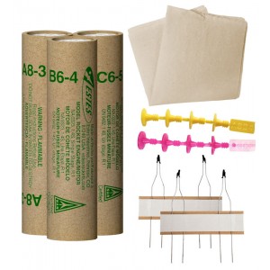 Estes 10099 - A, B, C  Flight Pack -  Model Rocket Engines (3)