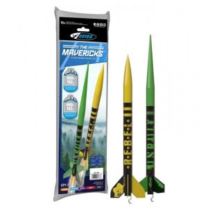 The Mavericks Model Rocket Kit - Estes 1366 The Mavericks Model Rocket Kit - Estes 1366