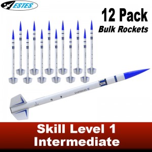 Cherokee E Model Rocket Kit (12pk)  - Estes 1702