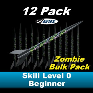 Zombie Model Rocket Kit (12 pk)  - Estes 1704
