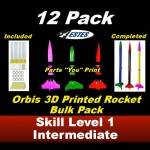 Orbis Model Rocket Kit      (12 pk)  - Estes 1706