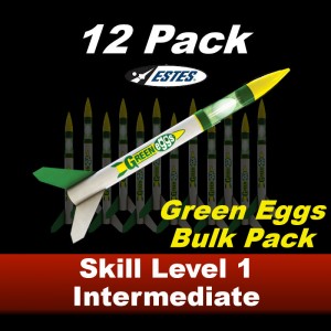 Green Eggs Rocket Kit (12 pk)  - Estes 1718