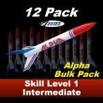 Alpha Model Rocket Kit (12 pk)  - Estes 1756