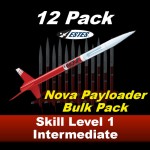 Nova Payloader Model Rocket Kit (12 pk)  - Estes1757