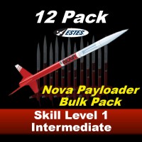 Nova Payloader Model Rocket Kit (12 pk)  - Estes 1757