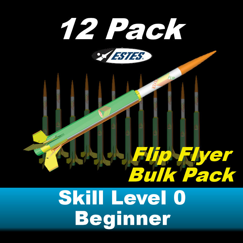 Estes Flip Flyer Model Rocket Kit E2x 2416 Est2416 for sale online 