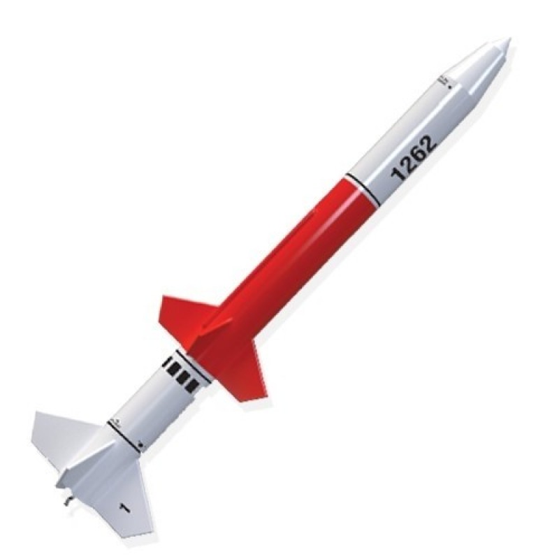 New Estes Rockets Red Nova Flying Model Rocket Kit Skill Level 2 EST7266 7266 