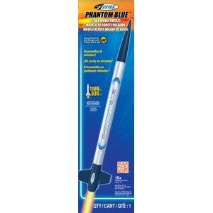 Phantom Blue Model Rocket ARF  - Estes 2483  