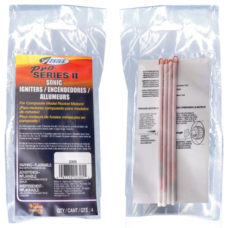 Estes Engine Sonic Starters from AC Supply