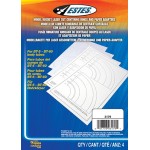 Laser Cut Centering Rings and Paper Adaptors - Estes 3179