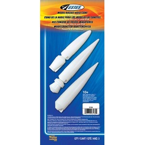 NC-60A Nose Cone 3 pk - Estes 3165