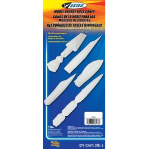 Sci Fi Nose Cone Asst 5pk - Estes 3173