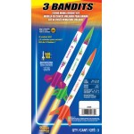 3 Bandits Model Rocket Kit  - Estes 2435